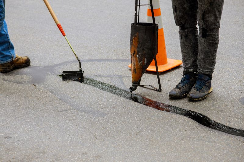 Asphalt Sealcoating Application
