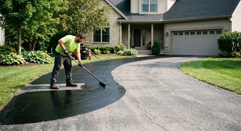 Residential Asphalt Sealing in Grand Rapids, MI